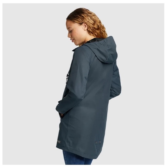 EDDIE BAUER | Women's Charly Waterproof Rain Parka - Small - Picture 2 of 5